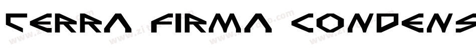 Terra Firma Condensed字体转换